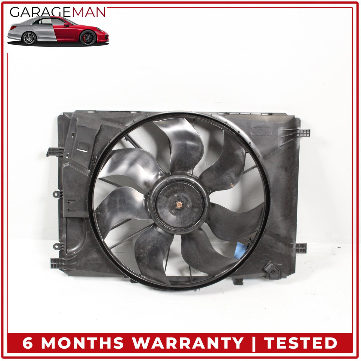 2008-2020 Mercedes W204 C250 E350 Engine Radiator Cooling Fan Motor Assembly OEM