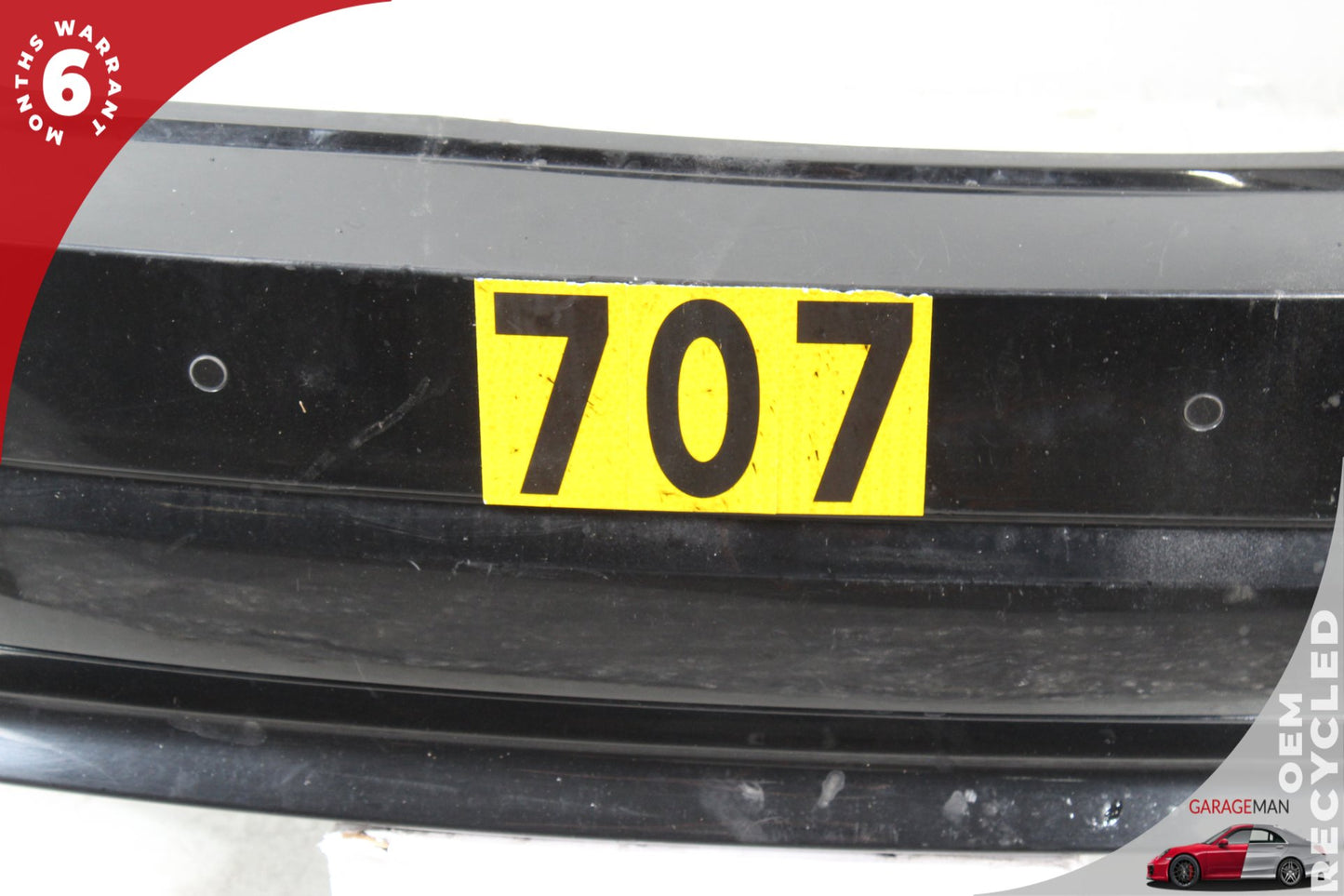 2011-2016 BMW 528i F10 Rear Bumper Cover Assembly 7184781 Black