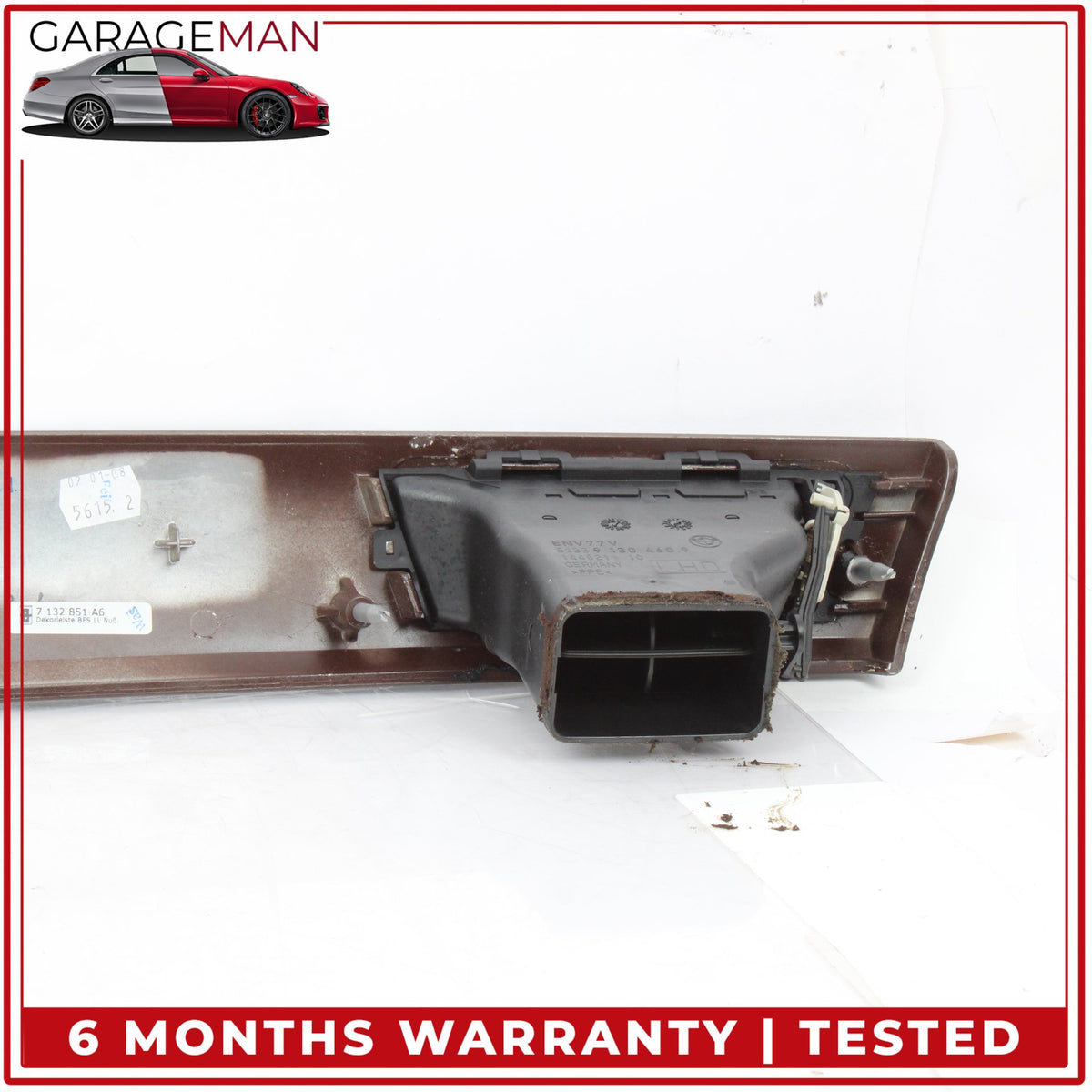 2007-2011 BMW 335i E90 Center Dashboard Dash Trim w/ Vent 7132851