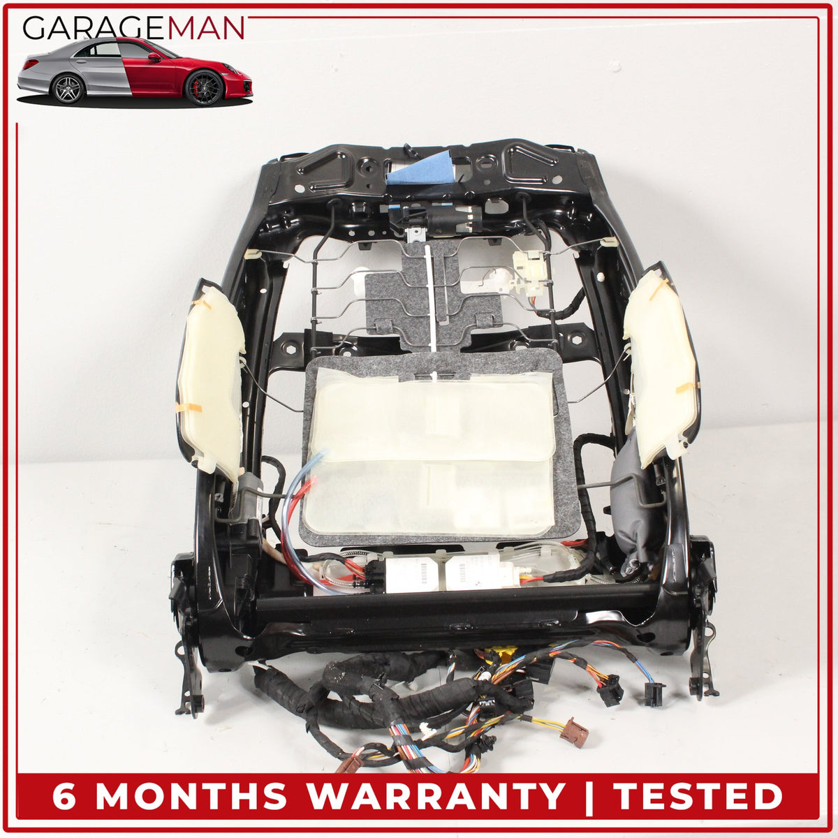 2017-2023 BMW 530e G30 Front Left Side Seat Backrest Frame Rail 7457276 OEM