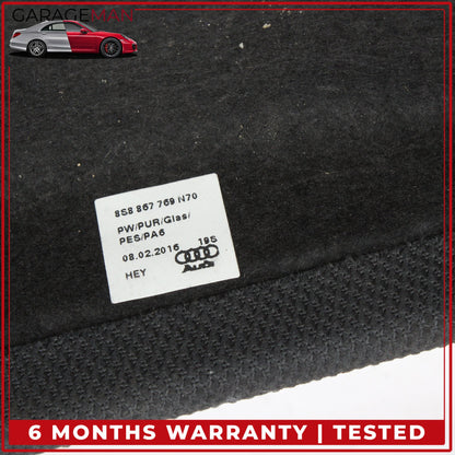 2016-2023 Audi TTS 8S Rear Trunk Cargo Parcel Shelf 8S8867769 OEM