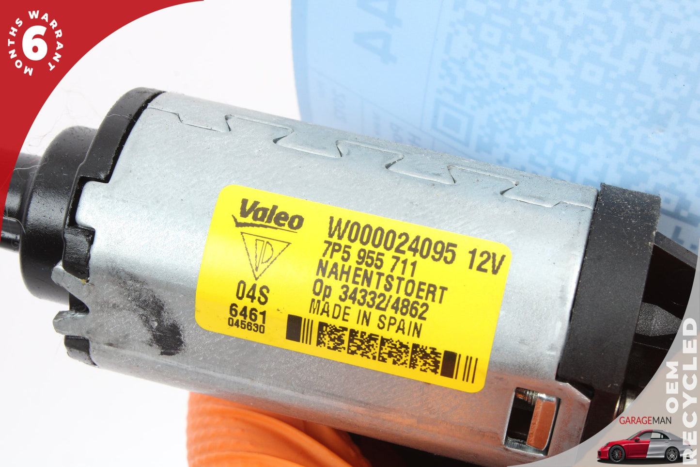 2011-2018 Porsche Cayenne S 958 Rear Windshield Wiper Motor 7P5955711A OEM