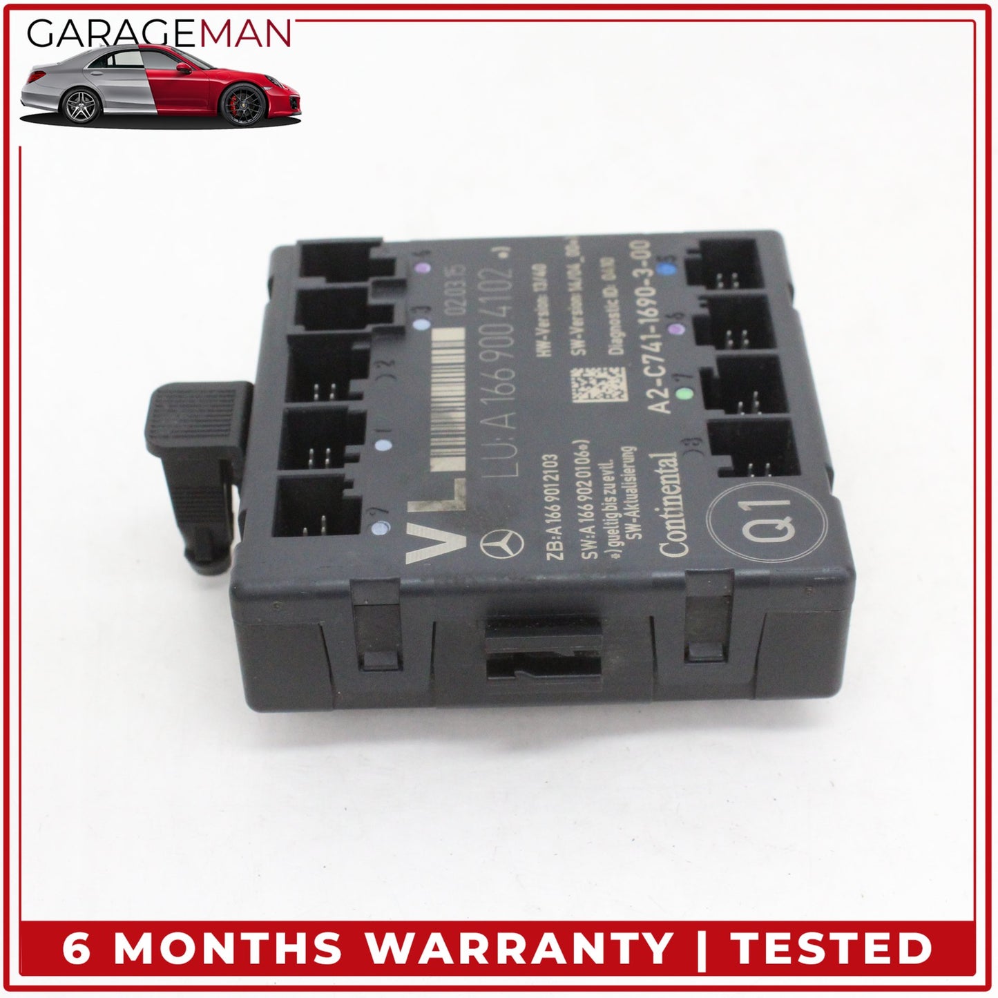 2012-2020 Mercedes W117 CLA250 Front Left Door Control Module 1669004102 OEM
