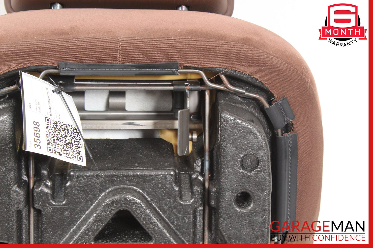 2011-2017 Audi A8 Sedan Rear Left Side Upper Seat Cushion 4H0885273