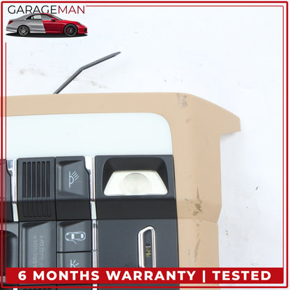 2010-2018 Porsche Panamera 970 Cayenne 958 Overhead Dome Light Lamp Beige OEM