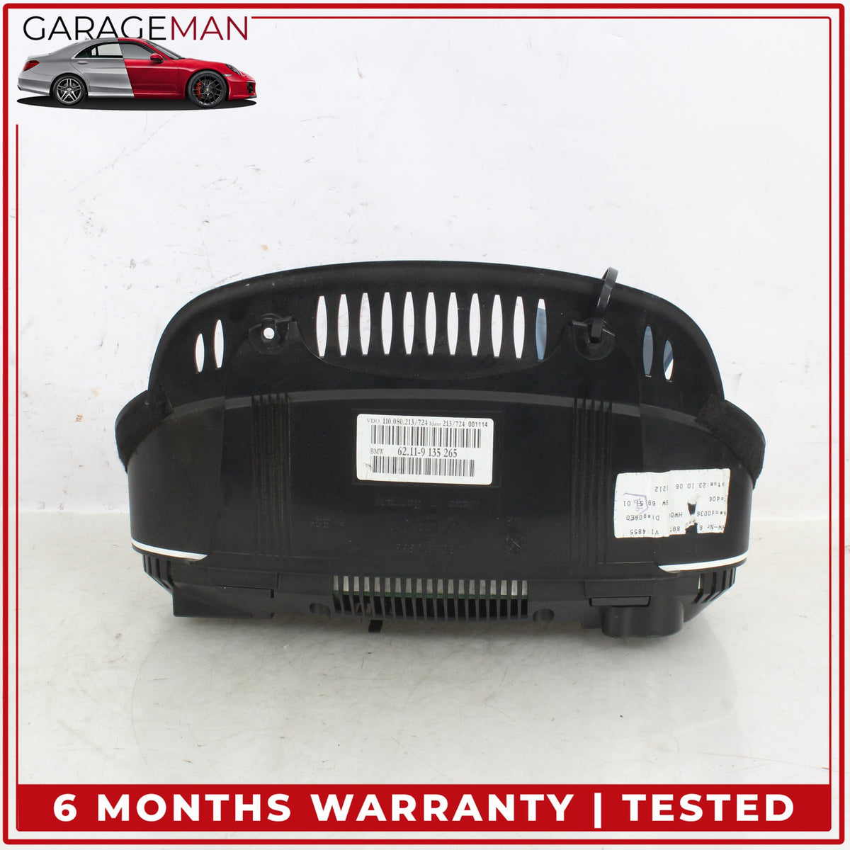 2004-2010 BMW 650i E64 Speedometer Instrument Cluster 9135265 OEM