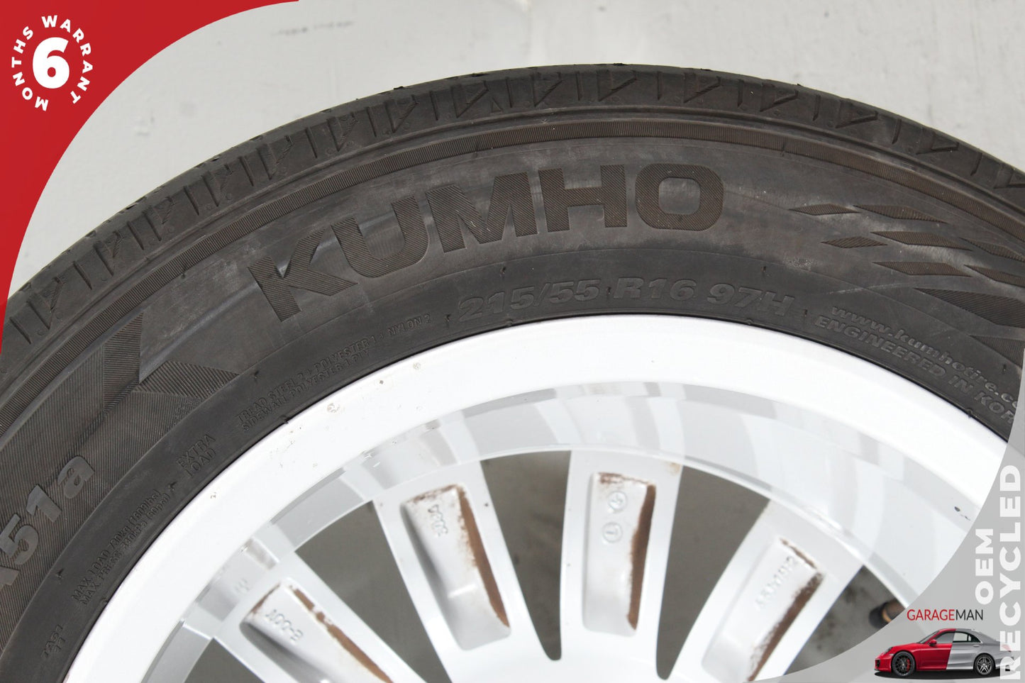 2014-2018 Fiat 500L 13 Spoke Wheel Rim w/ Tire 6.5JX16H2 ET39 735585995 OEM
