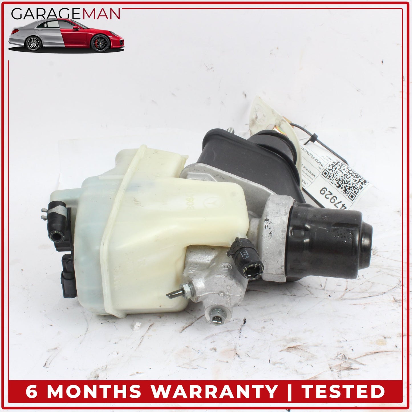2003-2006 Mercedes-Benz E350 W211 Sedan Power Brake Booster Master Cylinder w/ Reservoir 0204221045 OEM