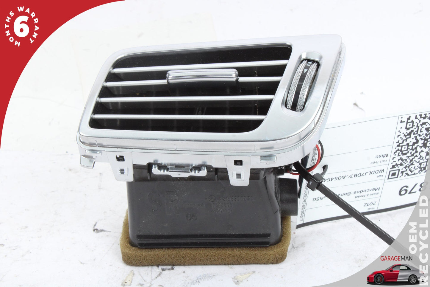 2012-2018 Mercedes W218 CLS550 Front Right Side Dash Air Vent 2188301054 OEM