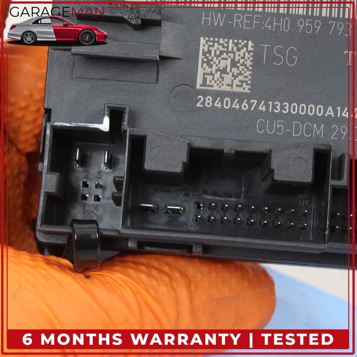 2011-2018 Audi A8 S8 Front Left Side Door Control Module Unit 4H0959793R OEM