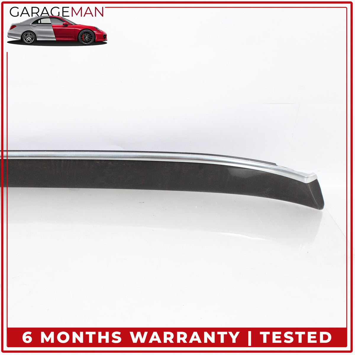 2014-2020 Mercedes W222 S550e Front and Rear Interior Door Molding Trim Wood OEM