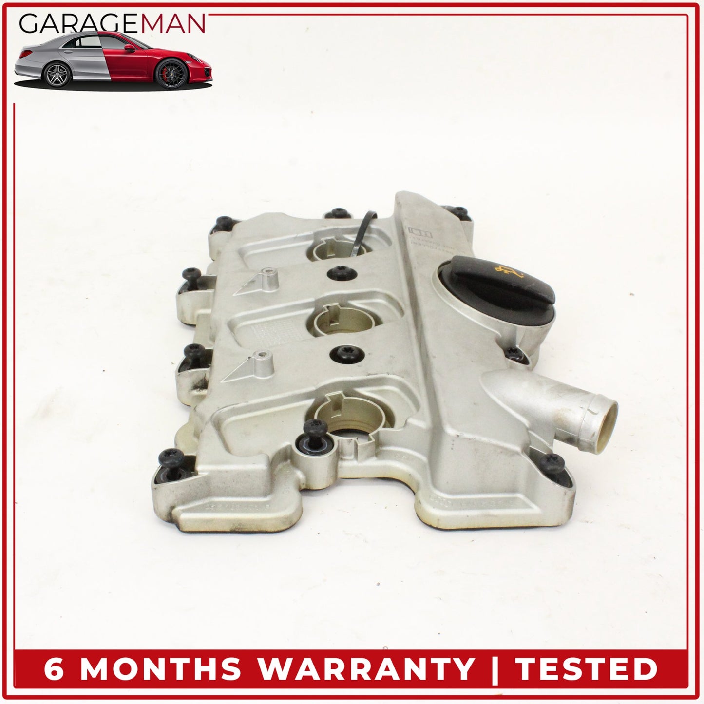 2011-2018 Porsche Cayenne 958 Left Side Engine Cylinder Head Valve Cover OEM
