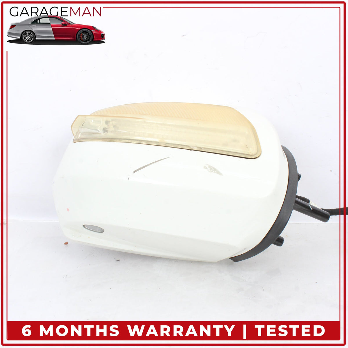 2009-2012 Mercedes W164 ML350 Right Side Door Rear View Mirror Calcite White OEM
