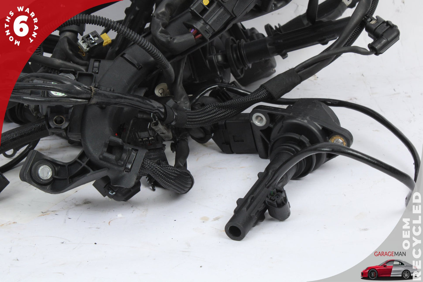 2010-2013 Mercedes W221 S400 Hybrid Engine Wiring Harness w/ Ignition Coils OEM