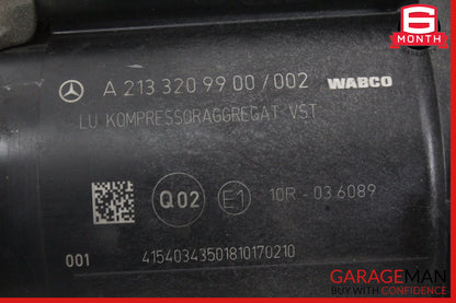 2015-2023 Mercedes-Benz E450 W213 Coupe Air Suspension Compressor Pump 2133209900 OEM