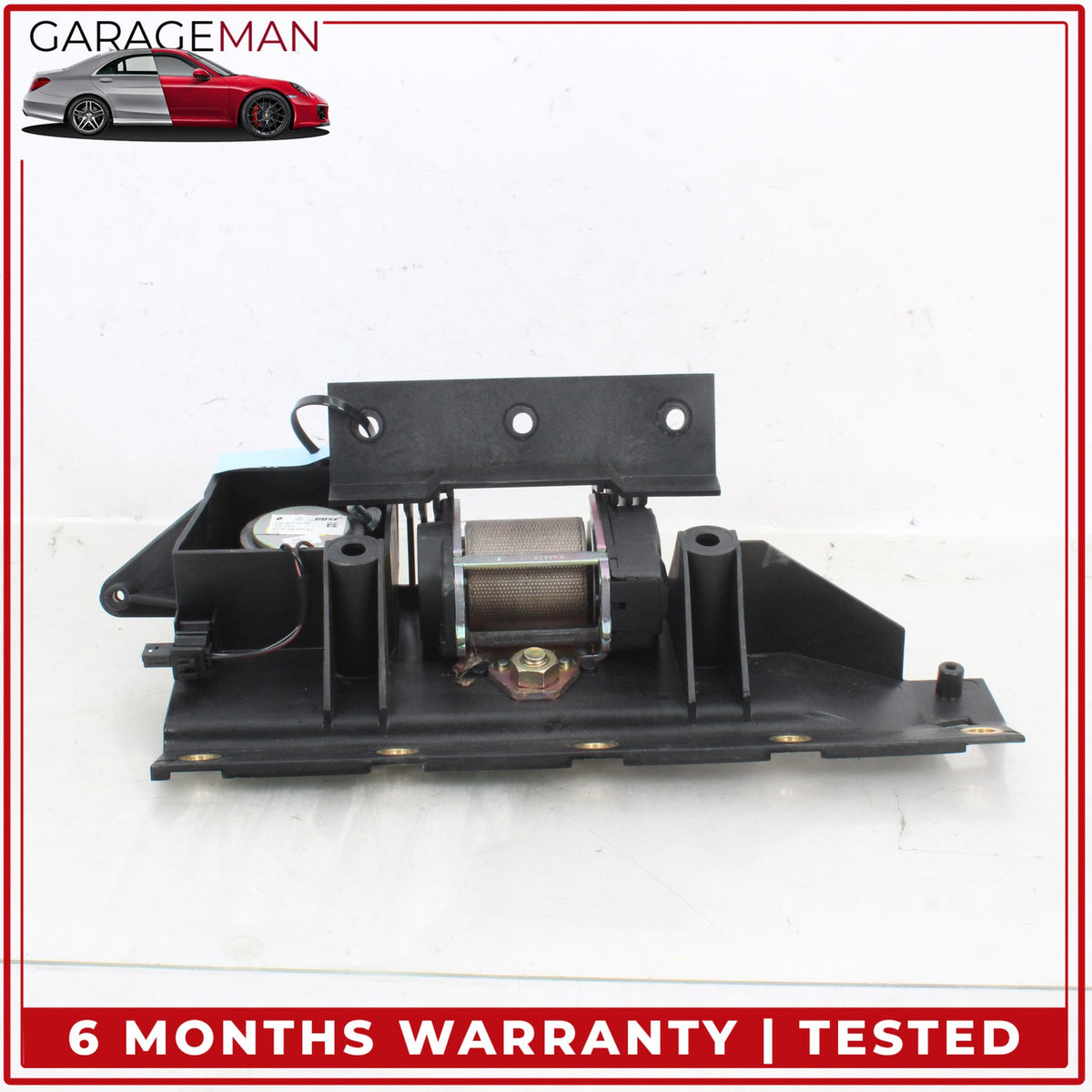 2003-2008 Mercedes R230 SL500 Rear Right Seat Belt Retractor Luggage w/ Speaker