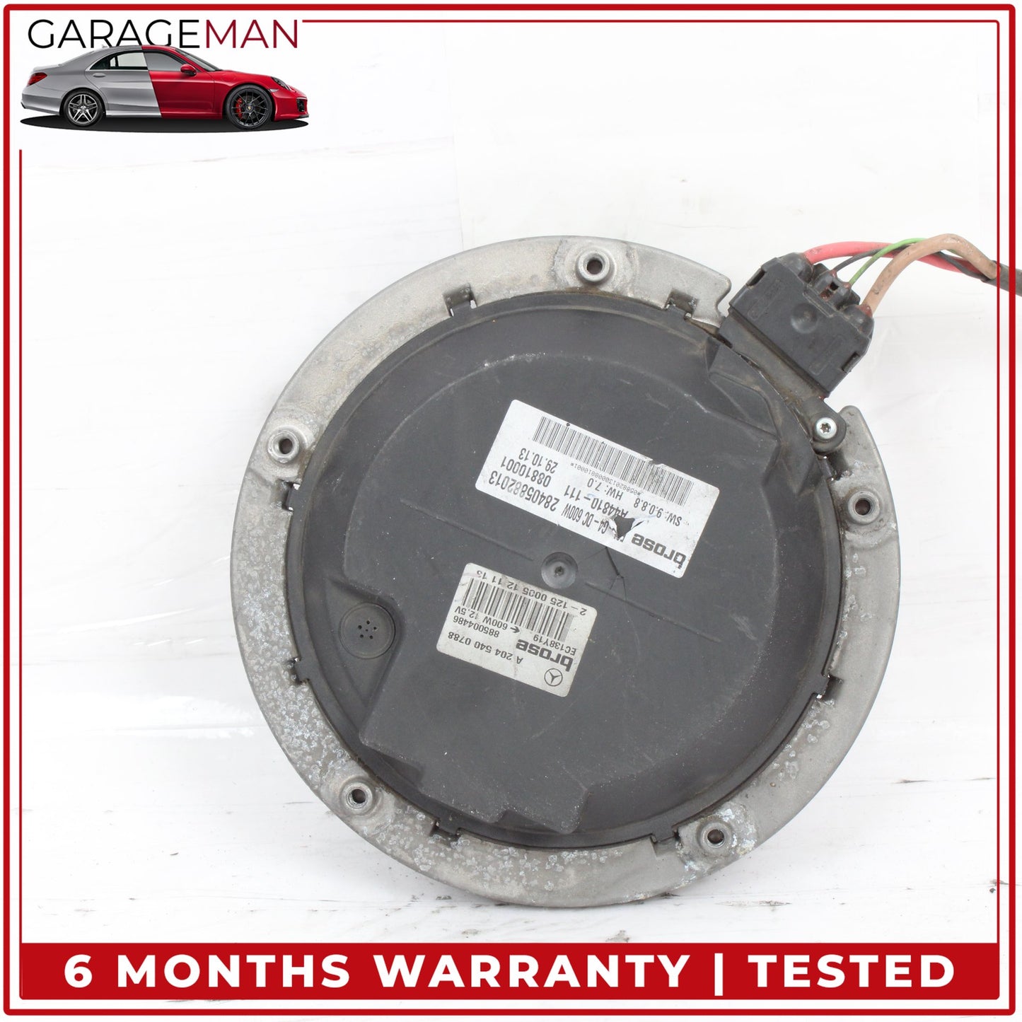 2008-2018 Mercedes R172 SLK350 E350 C300 C350 Radiator Cooling Fan Motor OEM