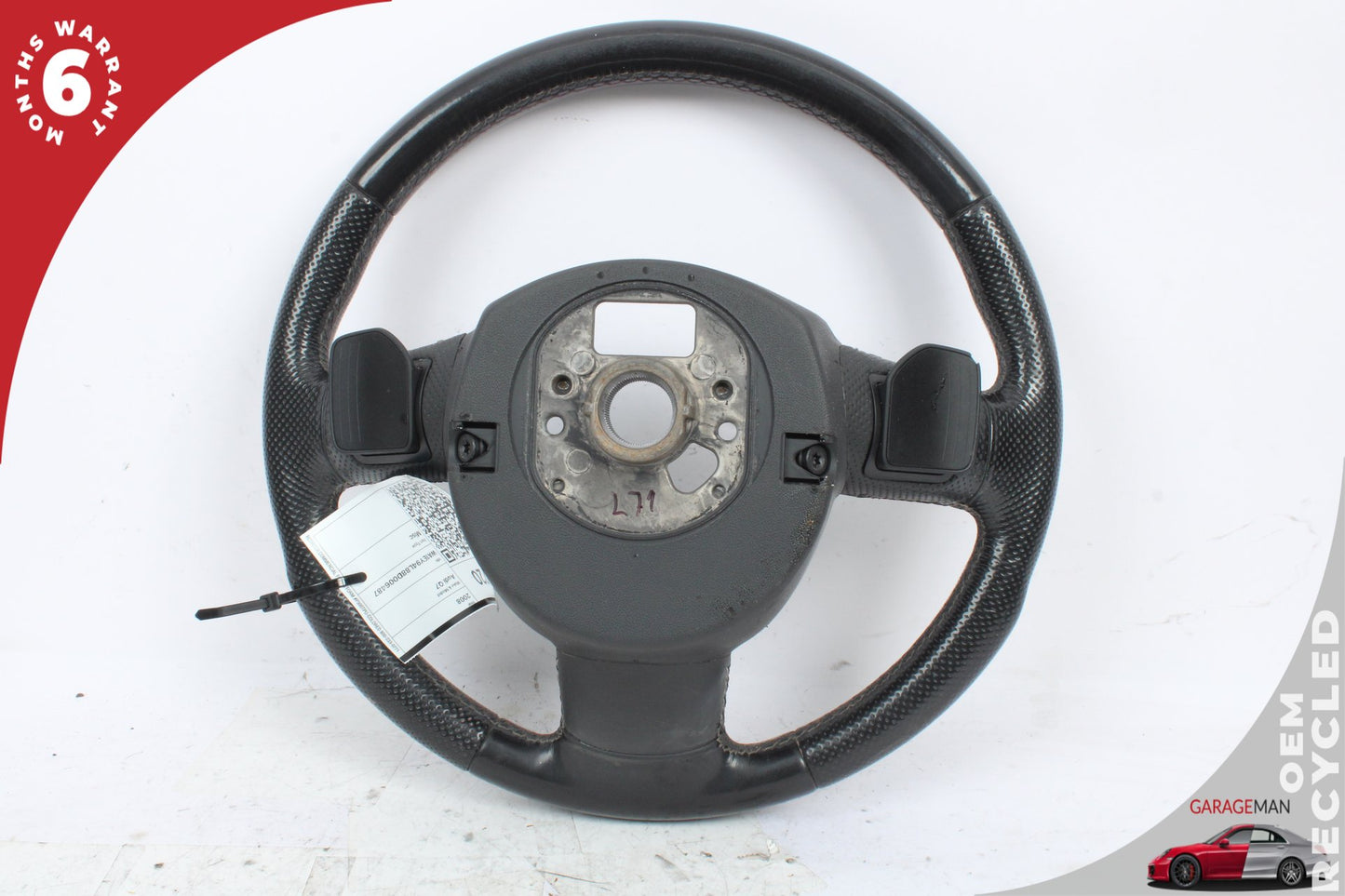 2007-2015 Audi Q7 Front Left Driver Side Steering Wheel Black 8K0419091AK OEM