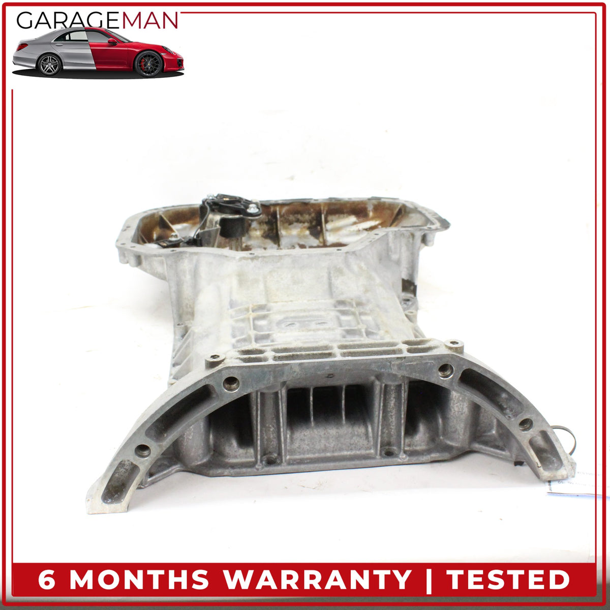 2006-2013 Mercedes W164 ML350 Engine Upper Oil Sump Baffle Pan 2720141602 OEM
