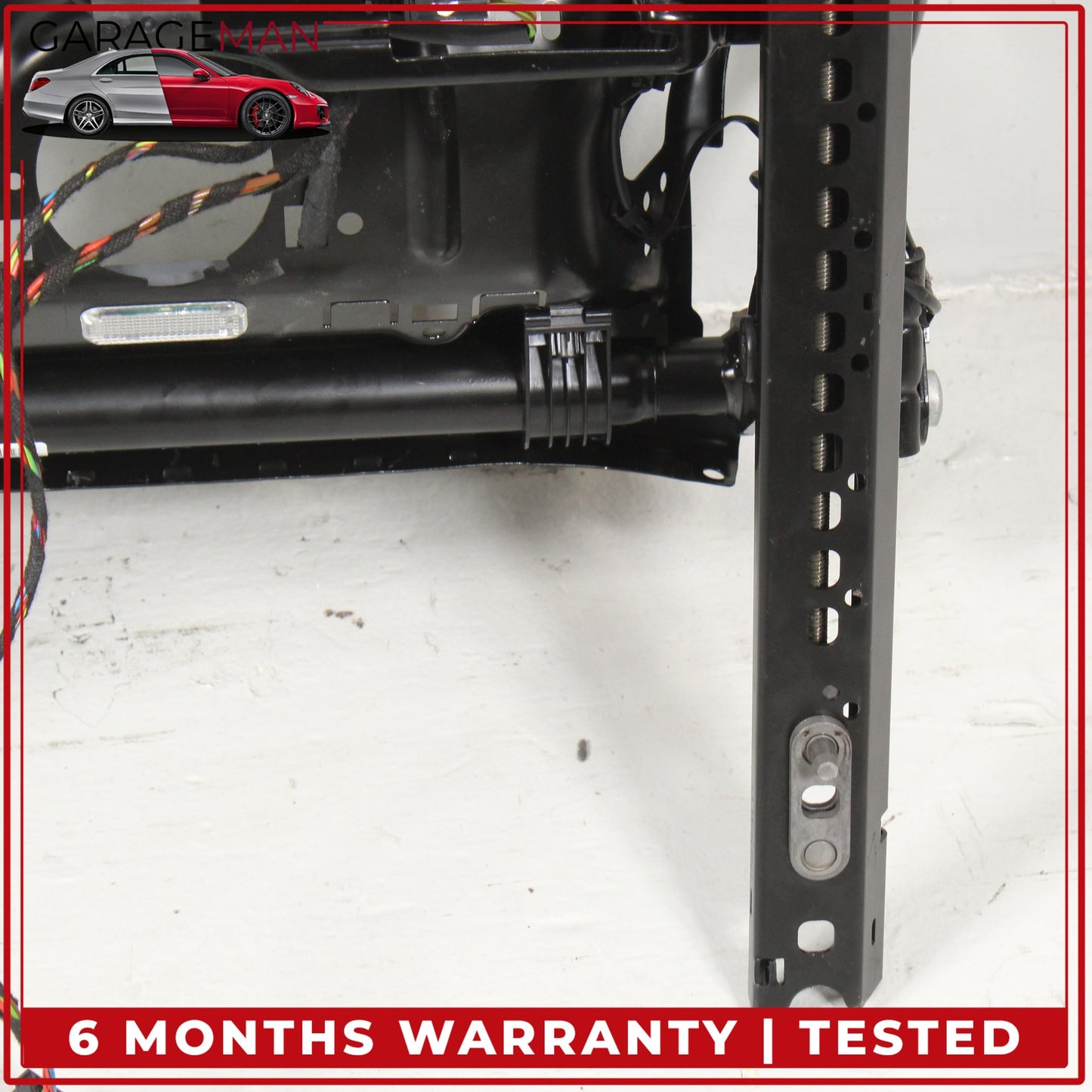 2012-2018 Audi A6 A7 Front Right Side Seat Track Rail Frame w/ Motor OEM