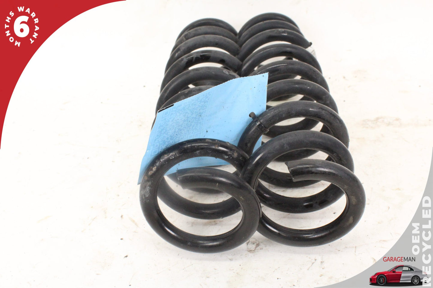 2012-2018 BMW 320i F30 Rear Left and Rear Right Side Coil Spring Set 6860620 OEM