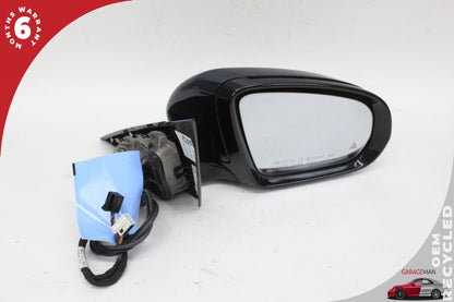 17-19 Mercedes-Benz E400 W213 Wagon Front Right Door Rear View Mirror w/ Camera Blind Spot