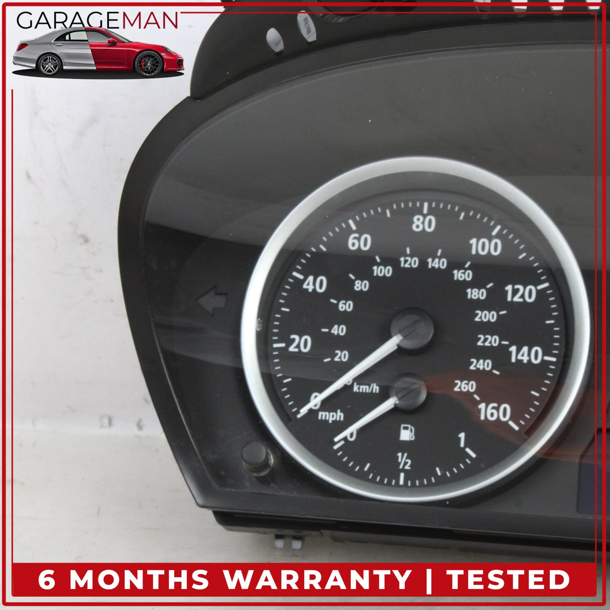 2004-2010 BMW 650i E64 Speedometer Instrument Cluster 9135265 OEM
