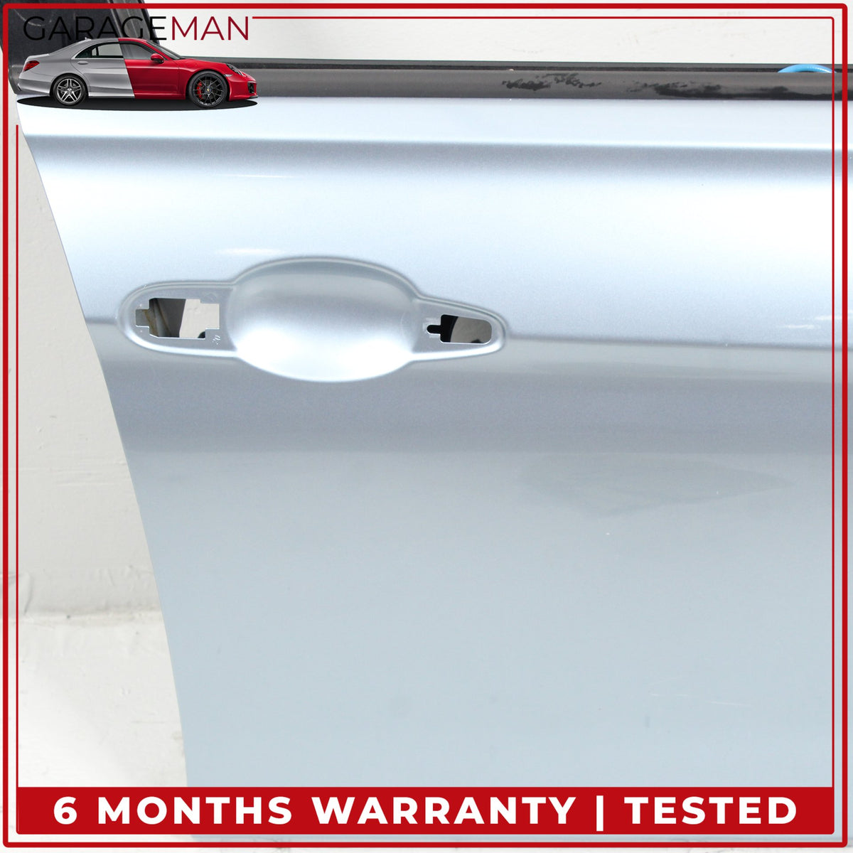 2012-2018 BMW 320i xDrive Sedan Front Right Door Shell Liquid Blue Metallic OEM