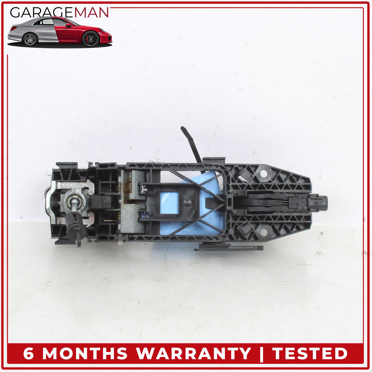 2019-2025 Audi Q3 Front Left Driver Side Exterior Door Handle Gray Metallic OEM