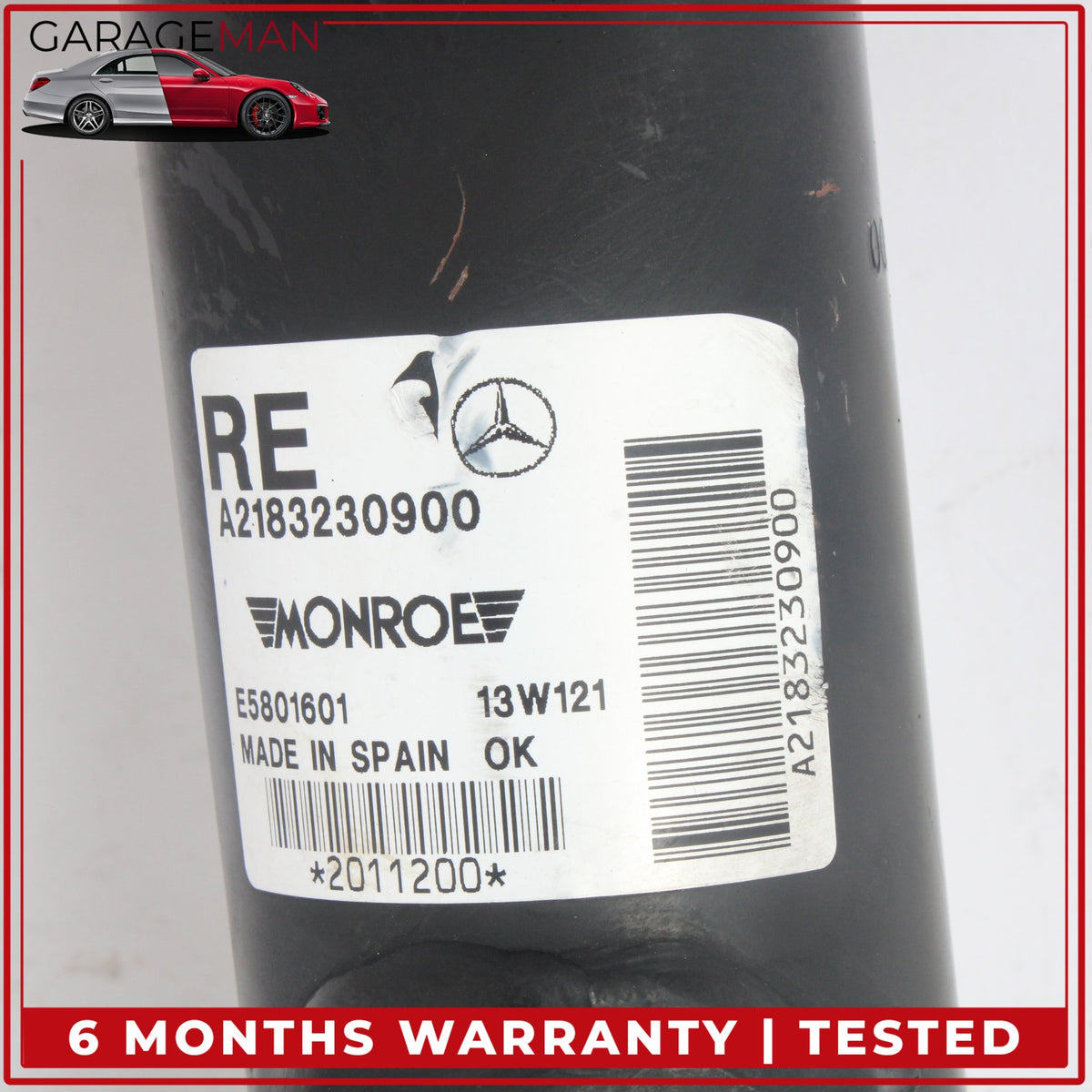 2012-2018 Mercedes-Benz CLS550 W218 Front Right Side Airmatic Air Shock Absorber Strut 2183230900