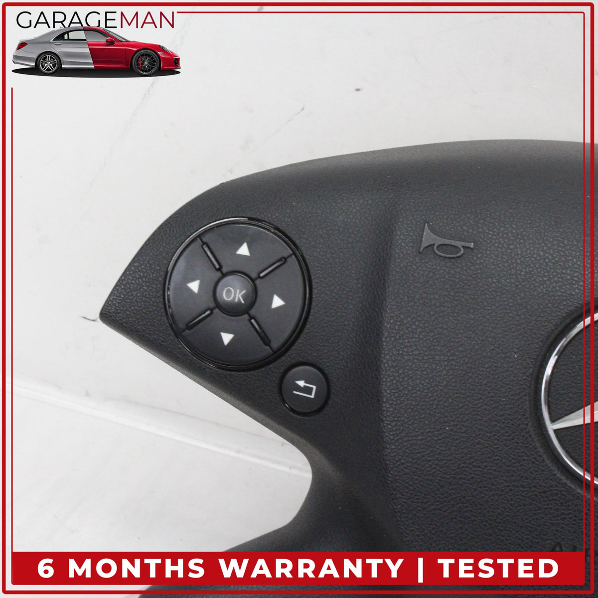 2010-2013 Mercedes W212 E350 E550 Steering Wheel Airbag Air Bag 2128600102 OEM