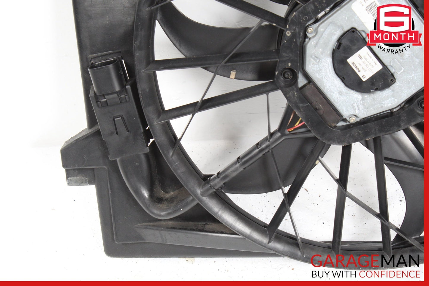 2003-2012 Mercedes R230 SL500 Engine Radiator Cooling Fan Motor Assembly OEM