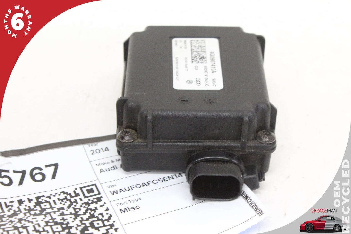 2011-2018 Audi A6 HomeLink Garage Door Opener Control Module 4G0907410A OEM