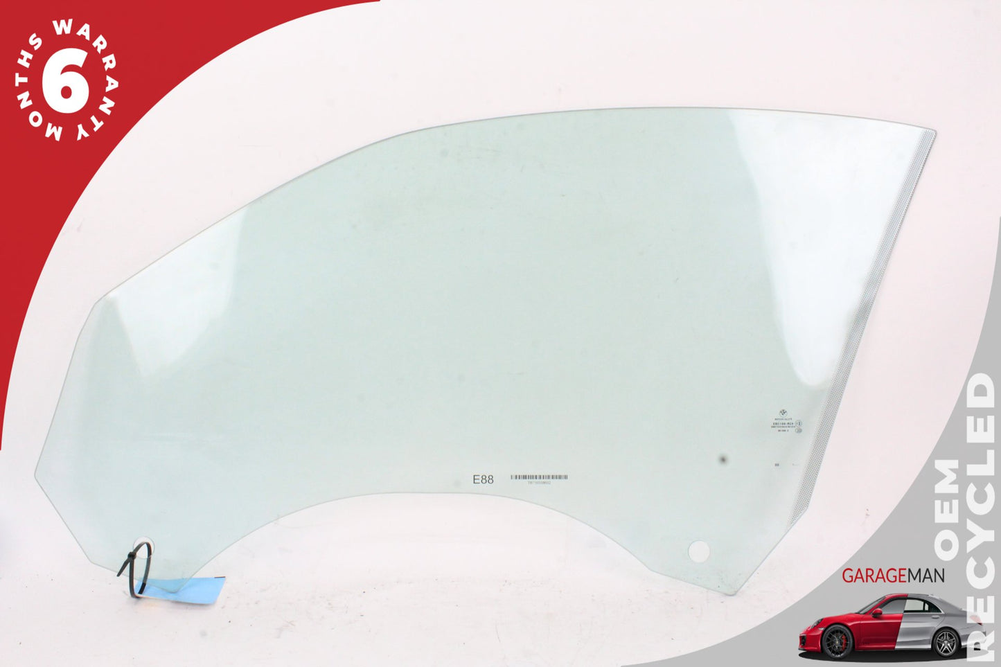2008-2013 BMW 128i E82 E88 Front Right Side Door Window Glass 7165580 OEM