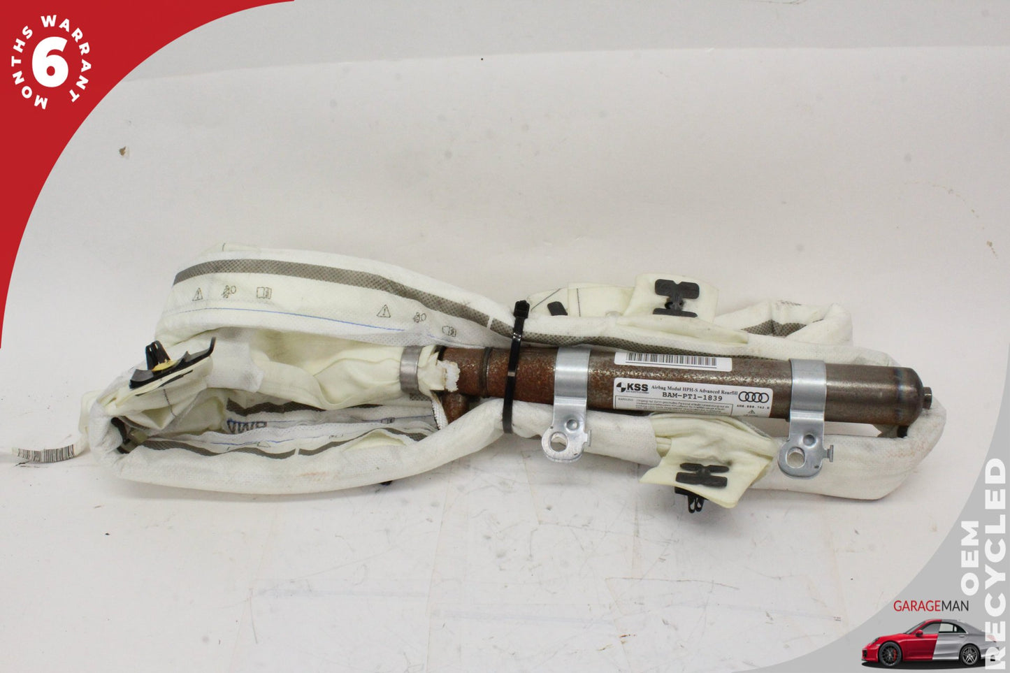 2011-2018 Audi A8 S8 Sedan Right Passenger Side Roof Curtain Air Bag 4H0880742E