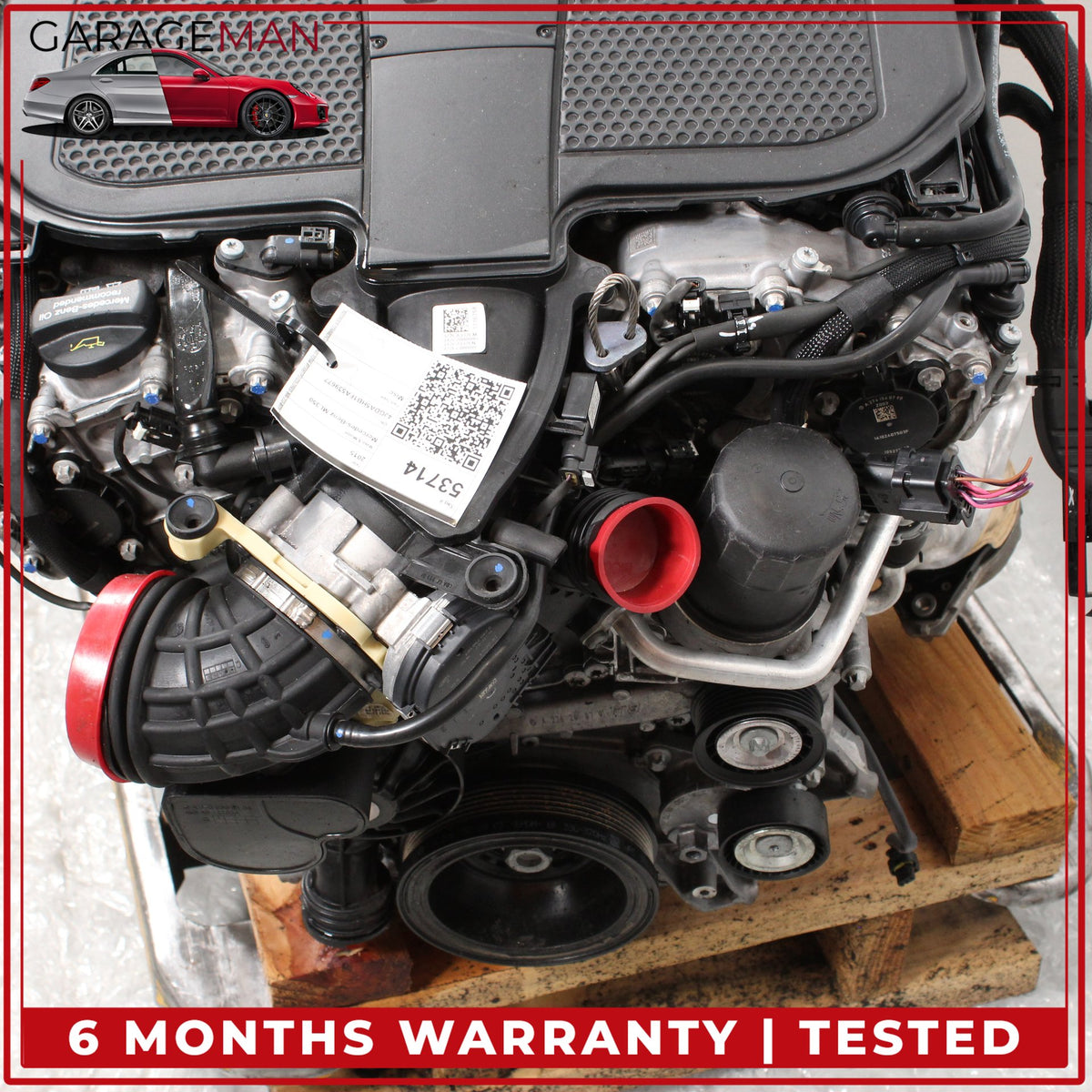 2012-2018 Mercedes W166 ML350 E350 M276 Engine Motor Assembly 276.955 OEM 112k