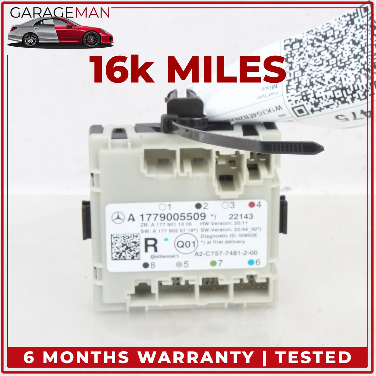 2014-2025 Mercedes W177 A220 CLA250 Rear Left Door Control Module 1779005509 OEM