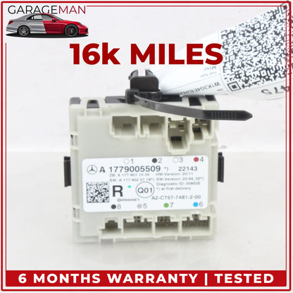 2014-2025 Mercedes W177 A220 CLA250 Rear Left Door Control Module 1779005509 OEM