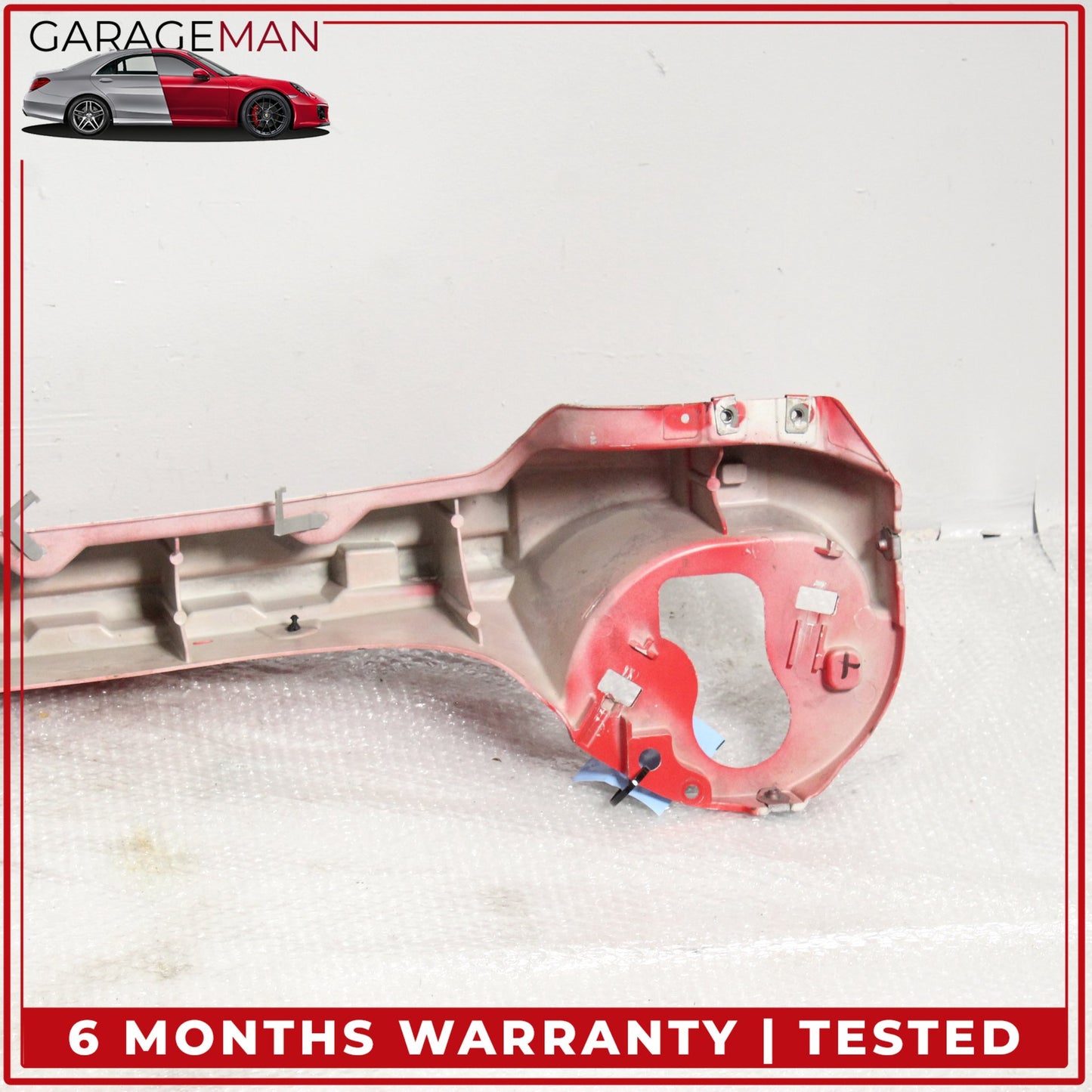2002-2005 Ford Thunderbird Front Header Headlight Panel Bracket Red OEM