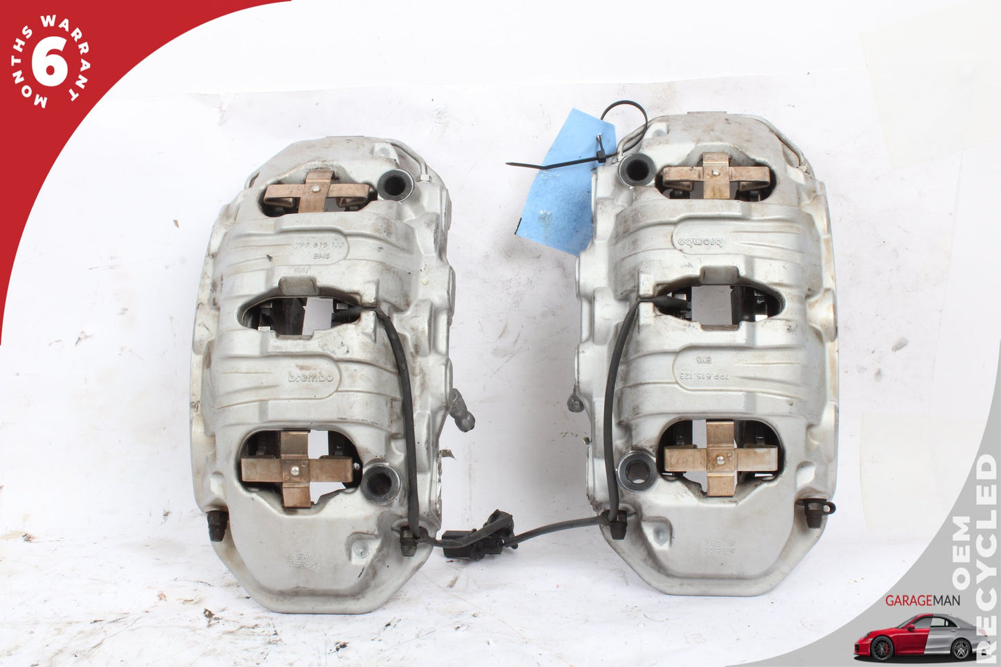 2010-2023 Porsche Macan 95B Cayenne Front Left and Right Brake Caliper Brembo