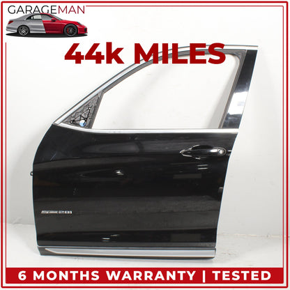 2011-2017 BMW X3 F25 SUV Front Left Side Door Shell w/ Door Handle Black OEM