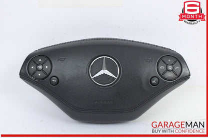 10-14 Mercedes W221 S400 S550 CL550 Steering Wheel Airbag Air Bag Black OEM