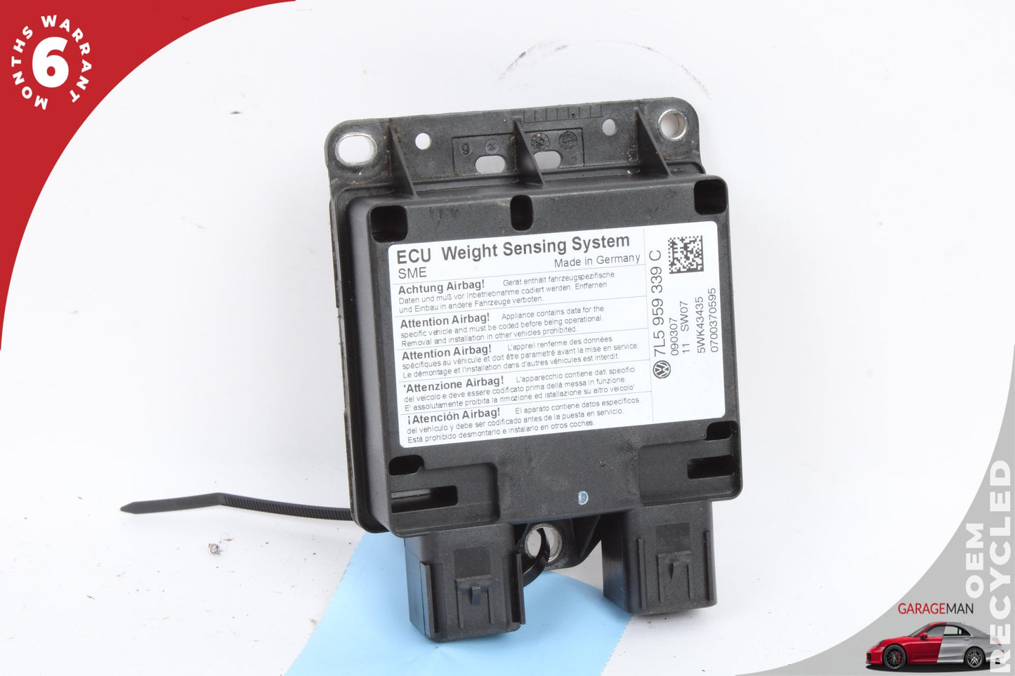 2003-2010 Porsche Cayenne 955 957 Front Right Weight Sensor Control Module OEM