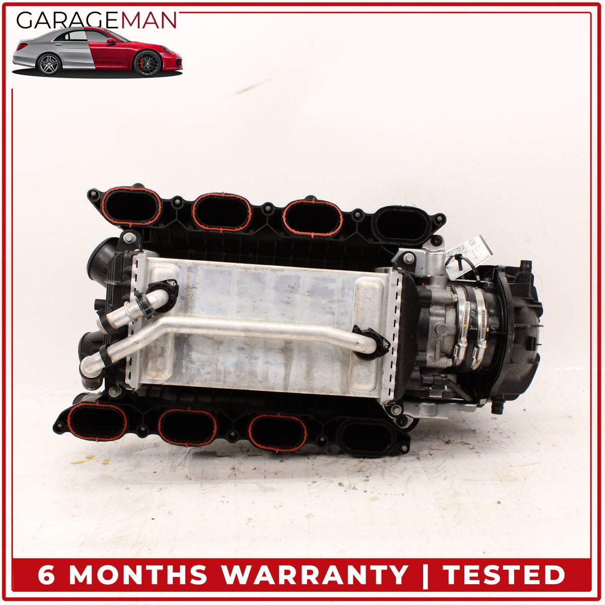 2011-2020 Mercedes C207 E550 Intercooler Radiator w/ Manifold Distributor OEM