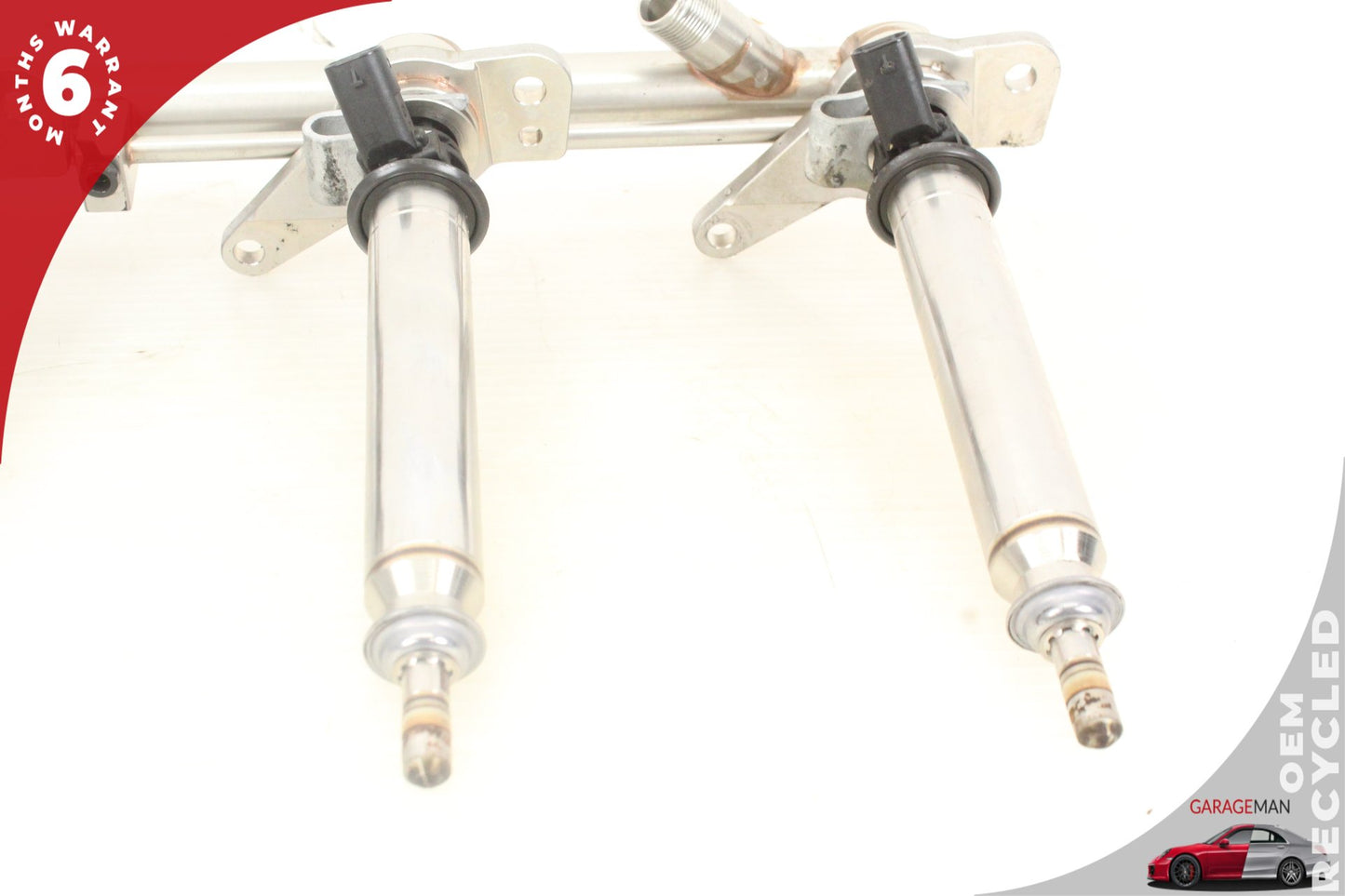 2011-2019 Mercedes W221 S550 Left Side Fuel Injection Rail Line w/ Injectors OEM