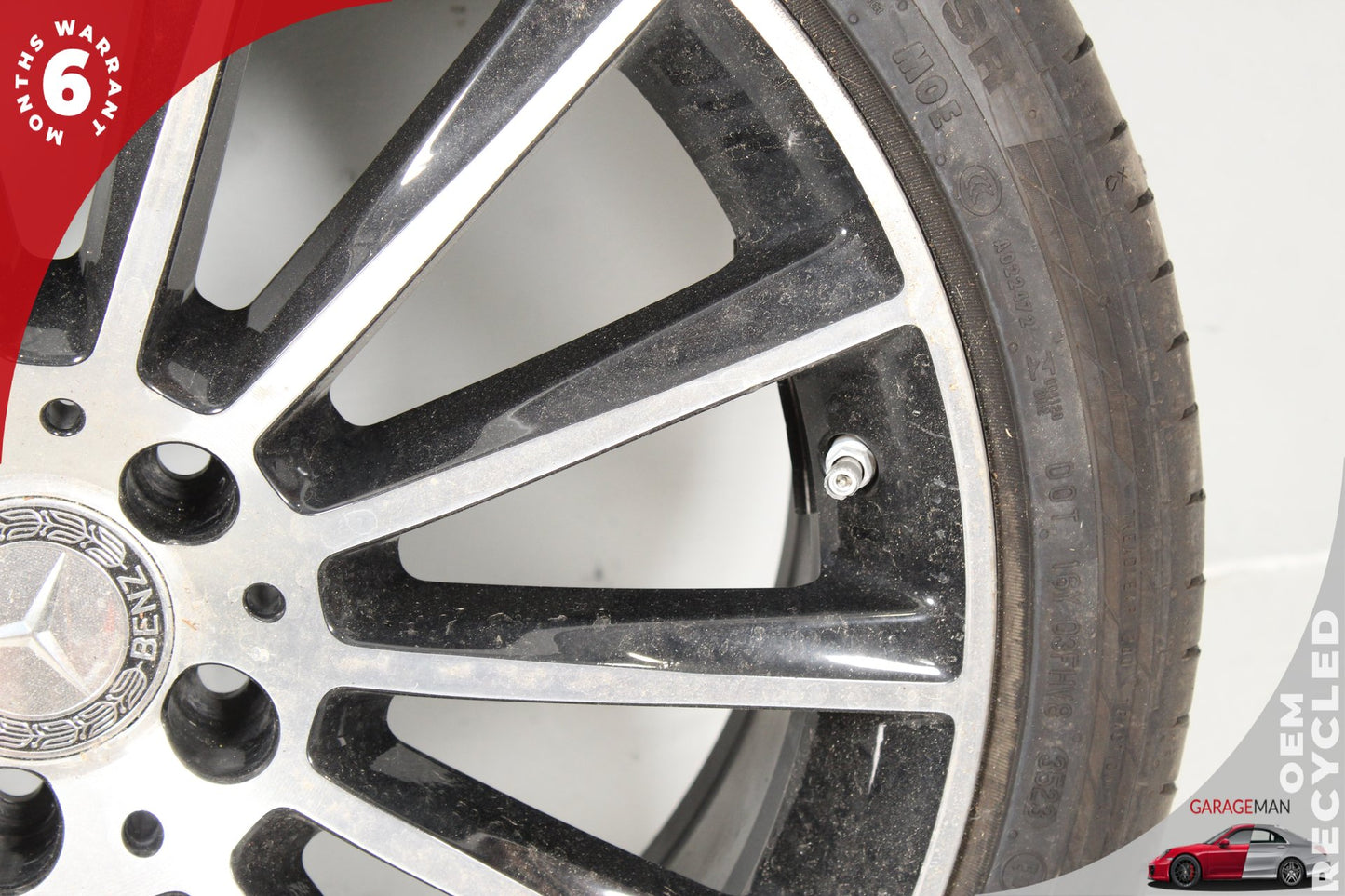 2015-2021 Mercedes W205 C300 C43 AMG Front Wheel Rim w/ Tire 7.5JX19 H2 ET44 OEM