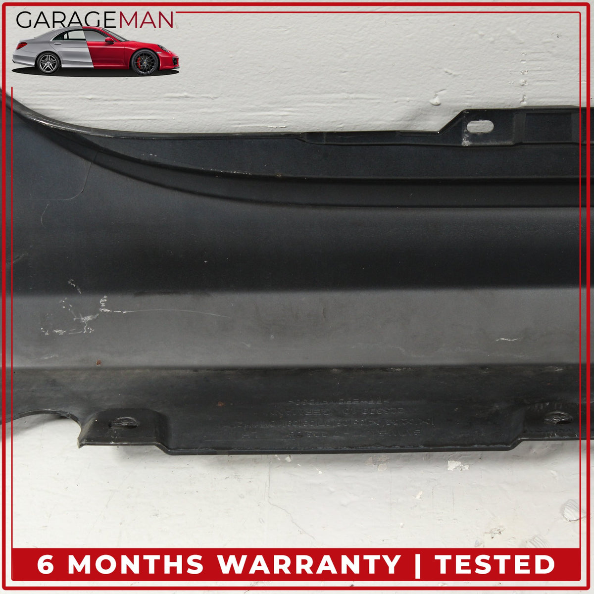 2012-2018 BMW 640i F12 Left Side Rocker Skirt Molding Trim Panel Black OEM