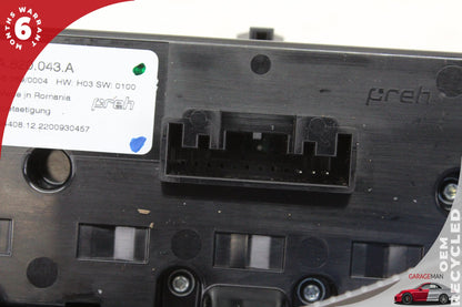2022-2025 Audi Q4 E-Tron AC Temperature Climate Control Panel 89A820043A OEM