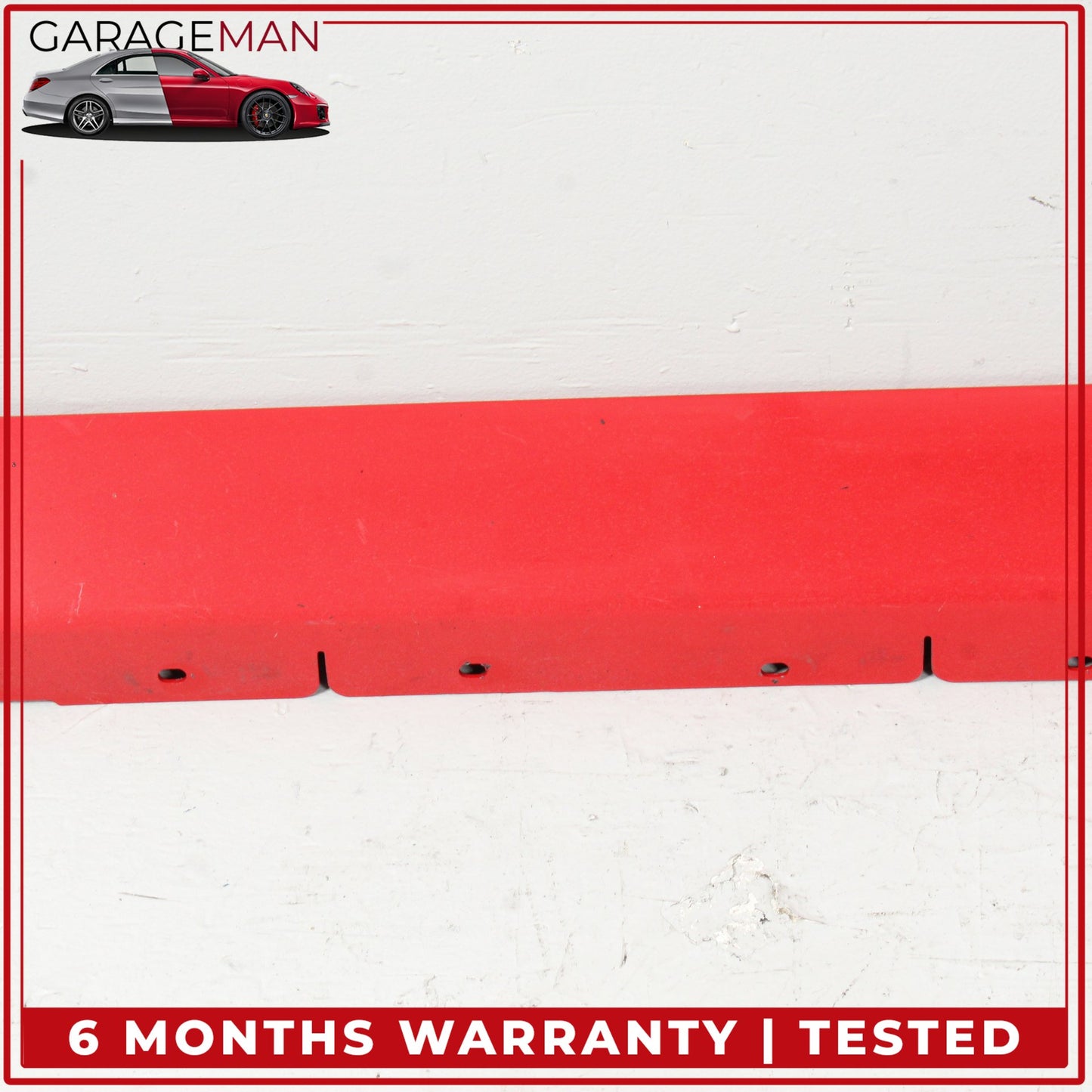 2002-2005 Ford Thunderbird Left Side Skirt Rocker Panel Red 1W637610155A OEM