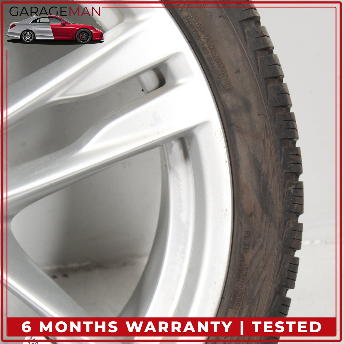 2013-2019 BMW 650i F06 Sedan Wheel Rim w/ Tire 7843715 OEM
